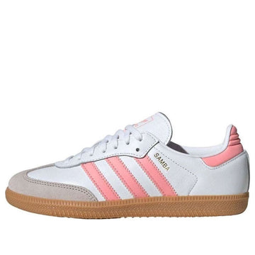 (GS) adidas Samba OG 'Cloud White Pink Gum' JP5480