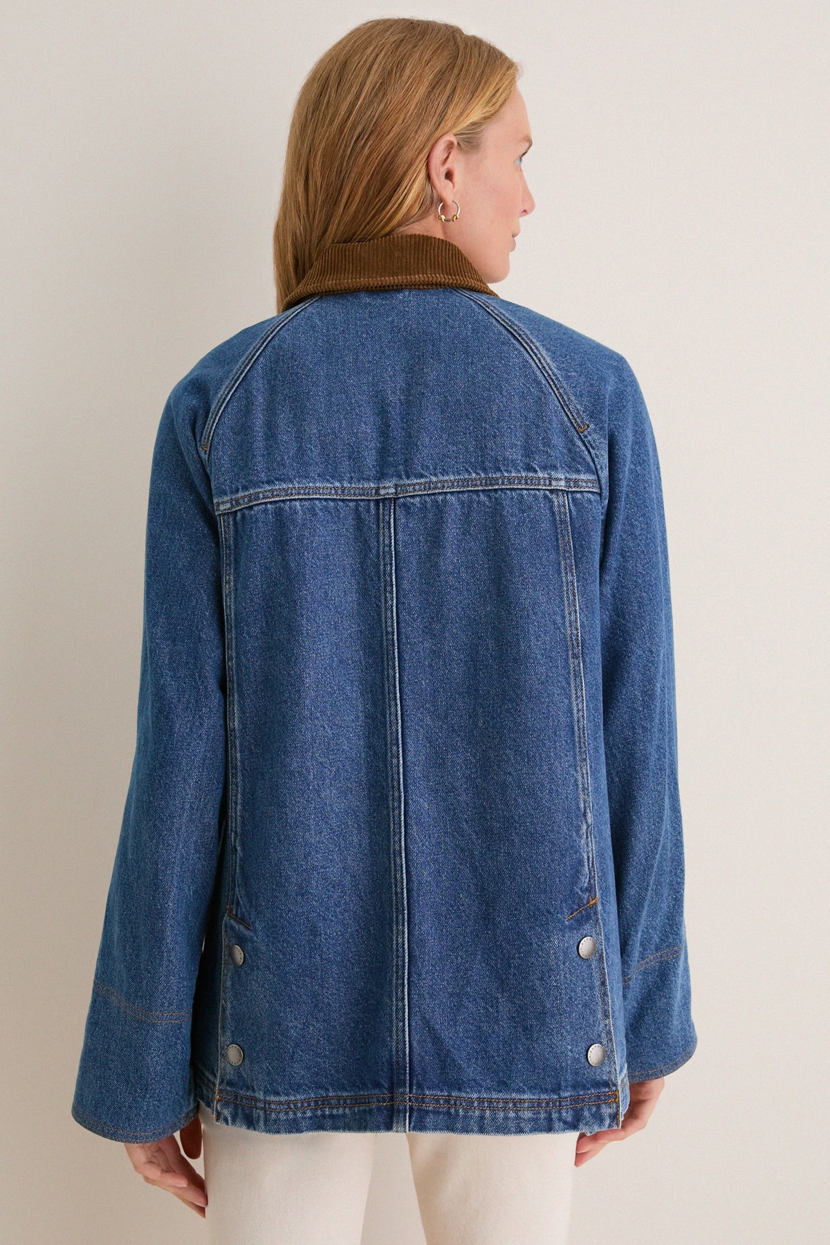 Mid Blue Denim Modern Beadnell Casual Jacket