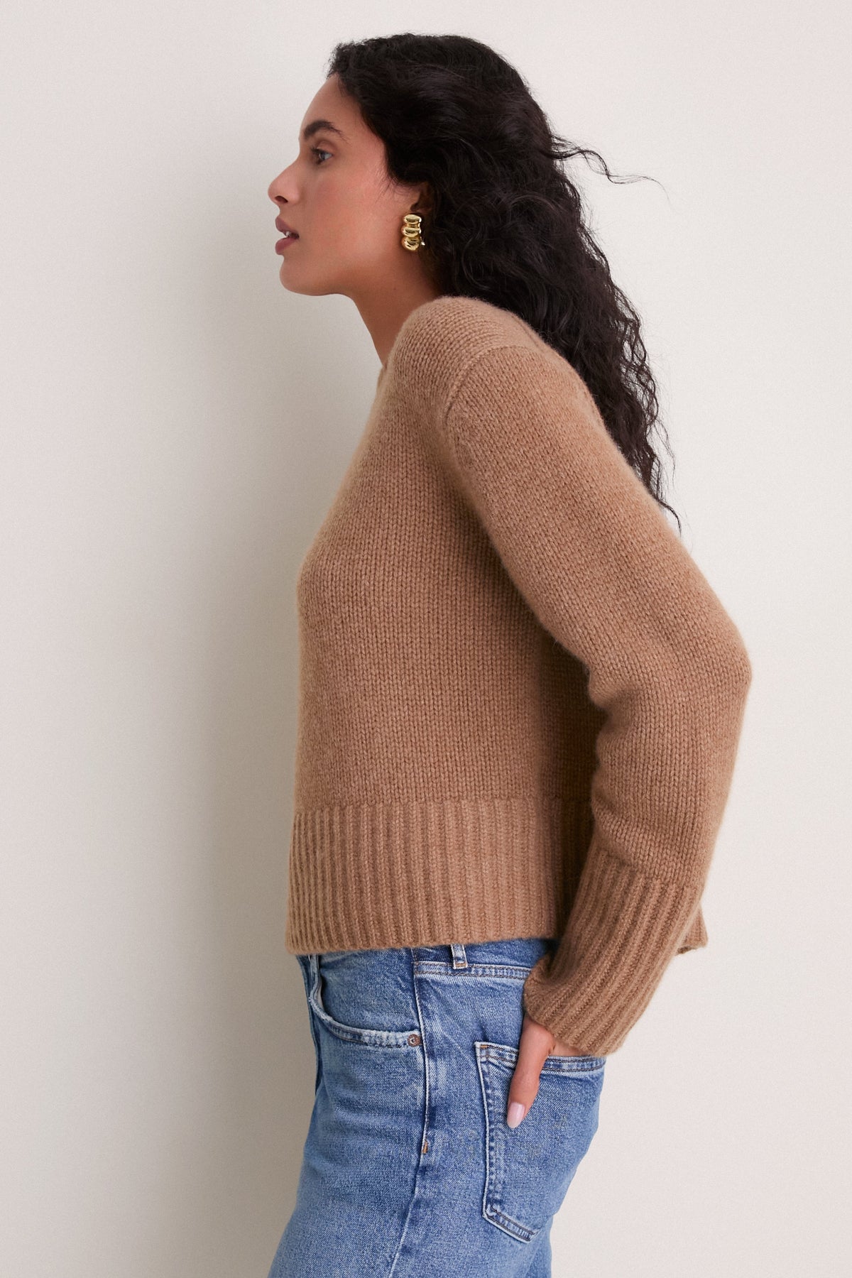 Haystack Cashmere Pearce Crewneck