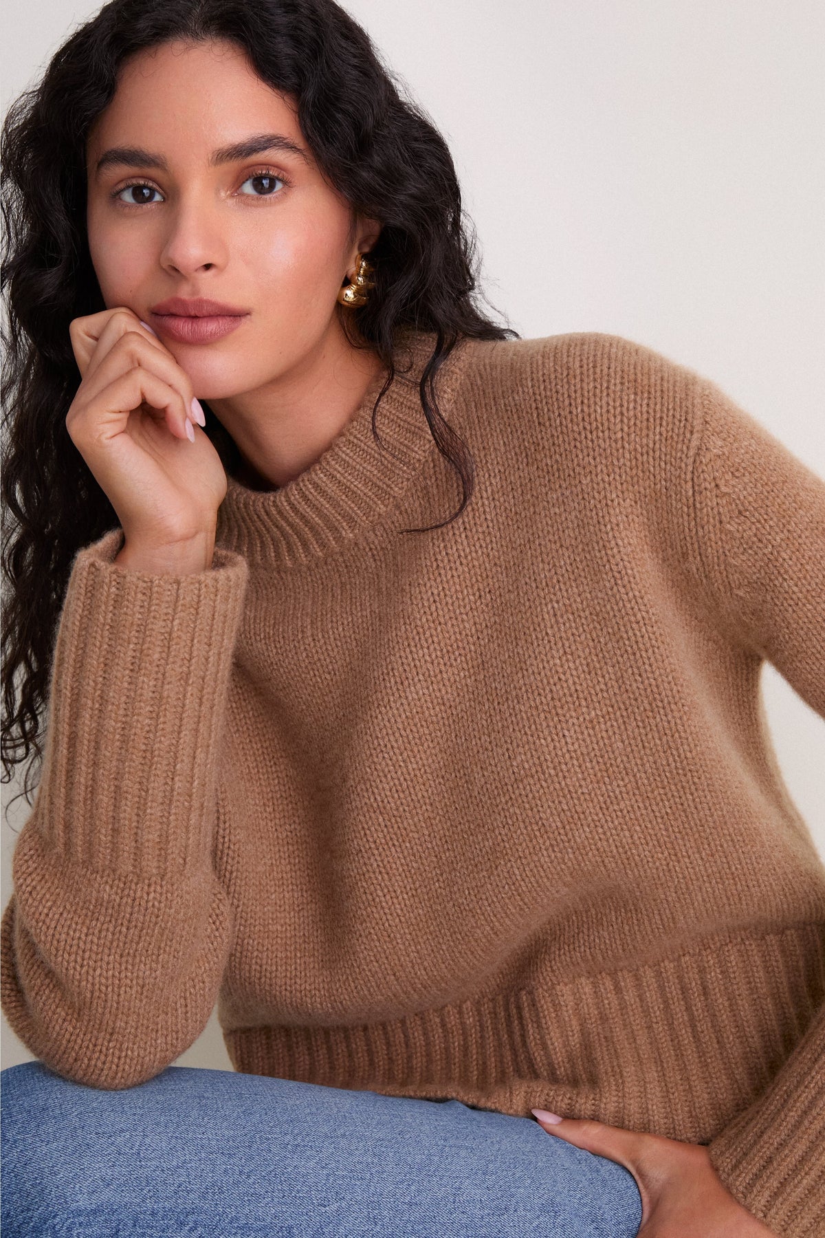 Haystack Cashmere Pearce Crewneck