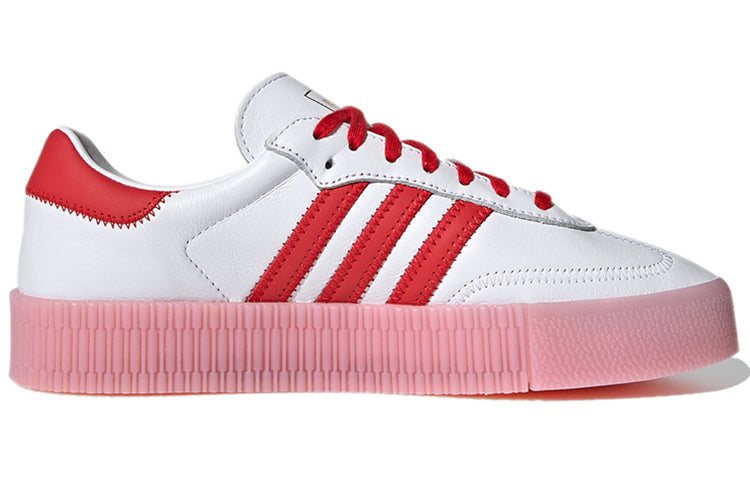 (WMNS) adidas Sambarose 'White Red' FX6269