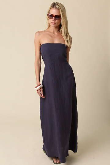 IRISE LINEN MAXI DRESS