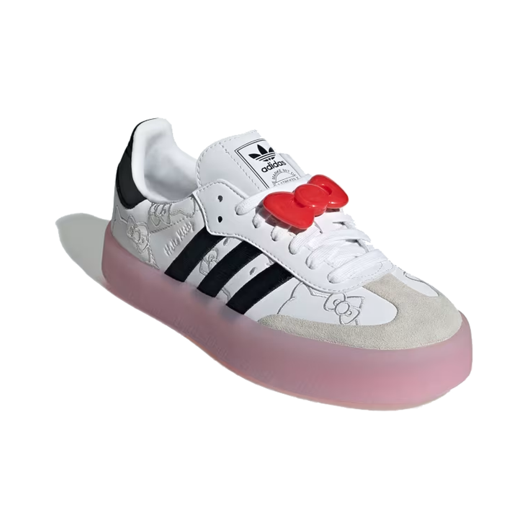 (WMNS) adidas x Hello Kitty Sambae 'White Black Clear Pink' IG4450