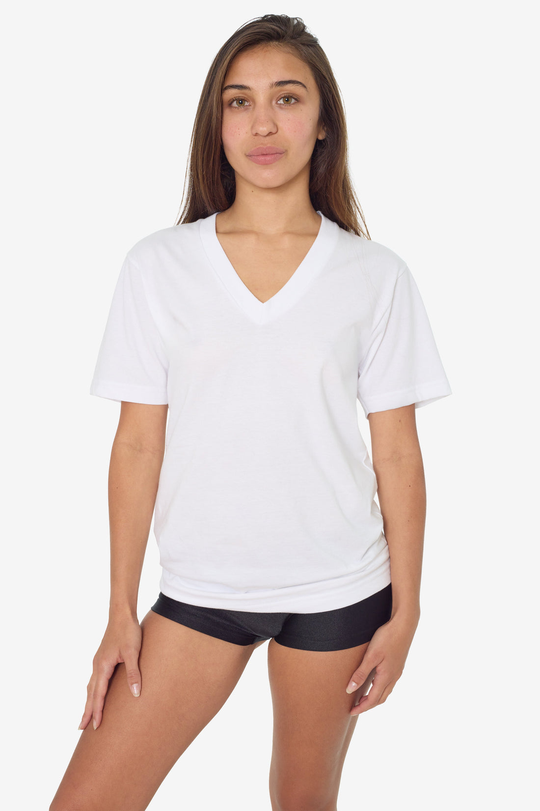 24056 - Fine Jersey V-Neck T-Shirt