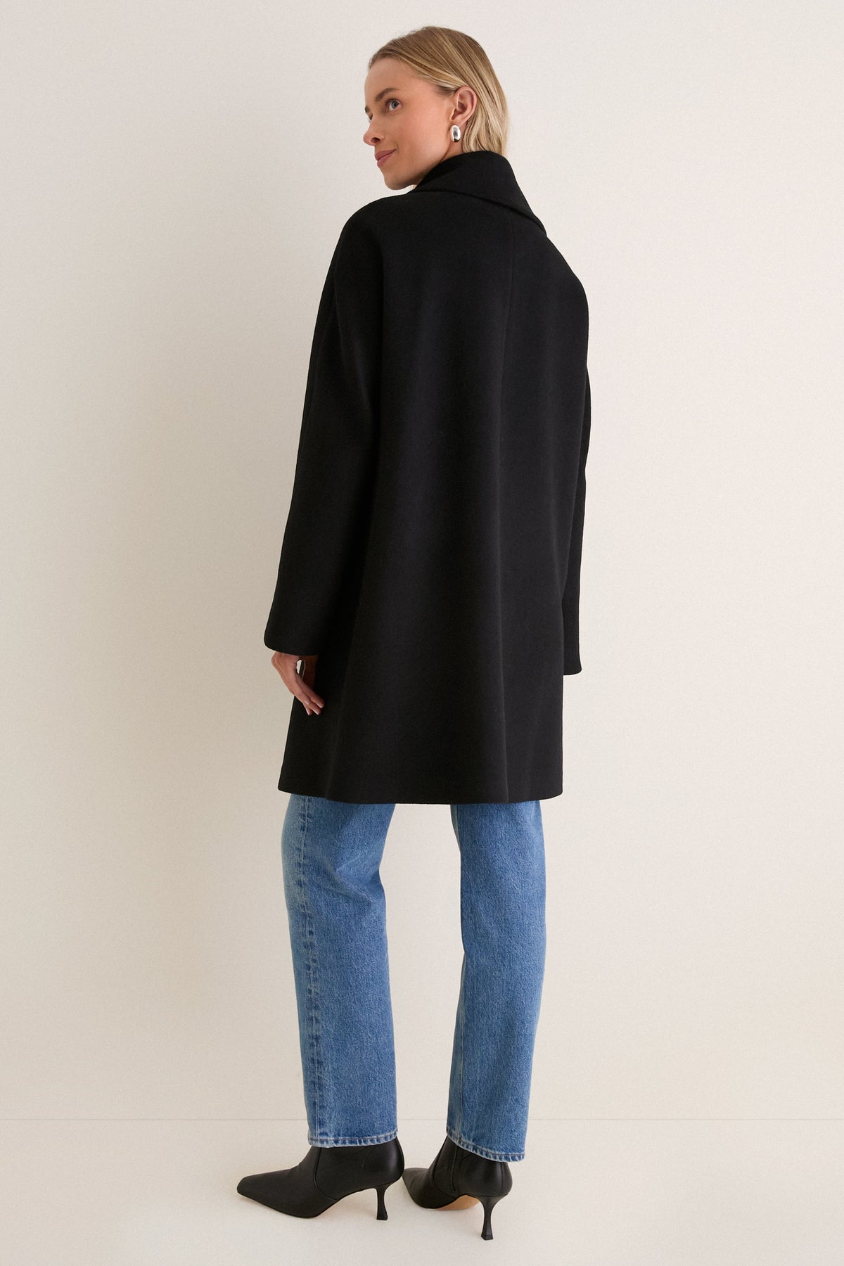 Black Harley Peacoat