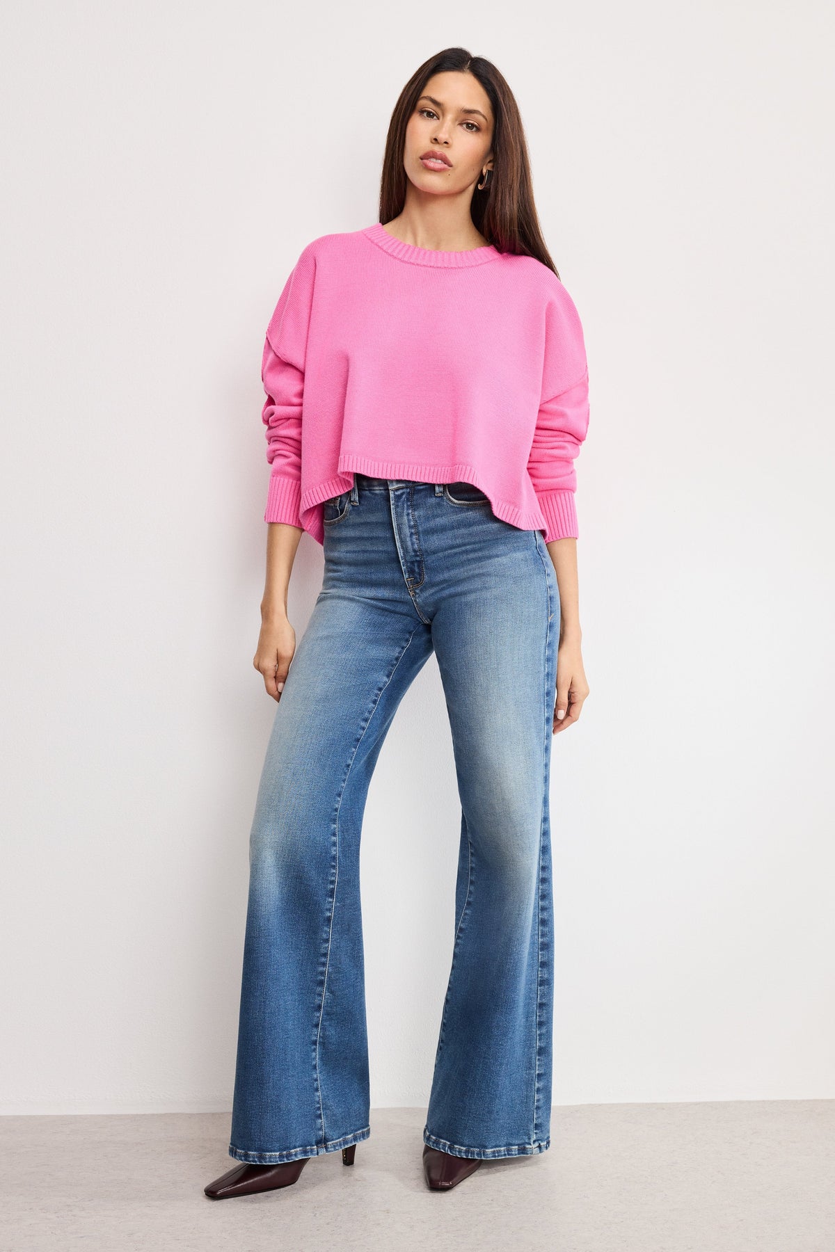 COZY KNIT CREW NECK | BOUQUET001