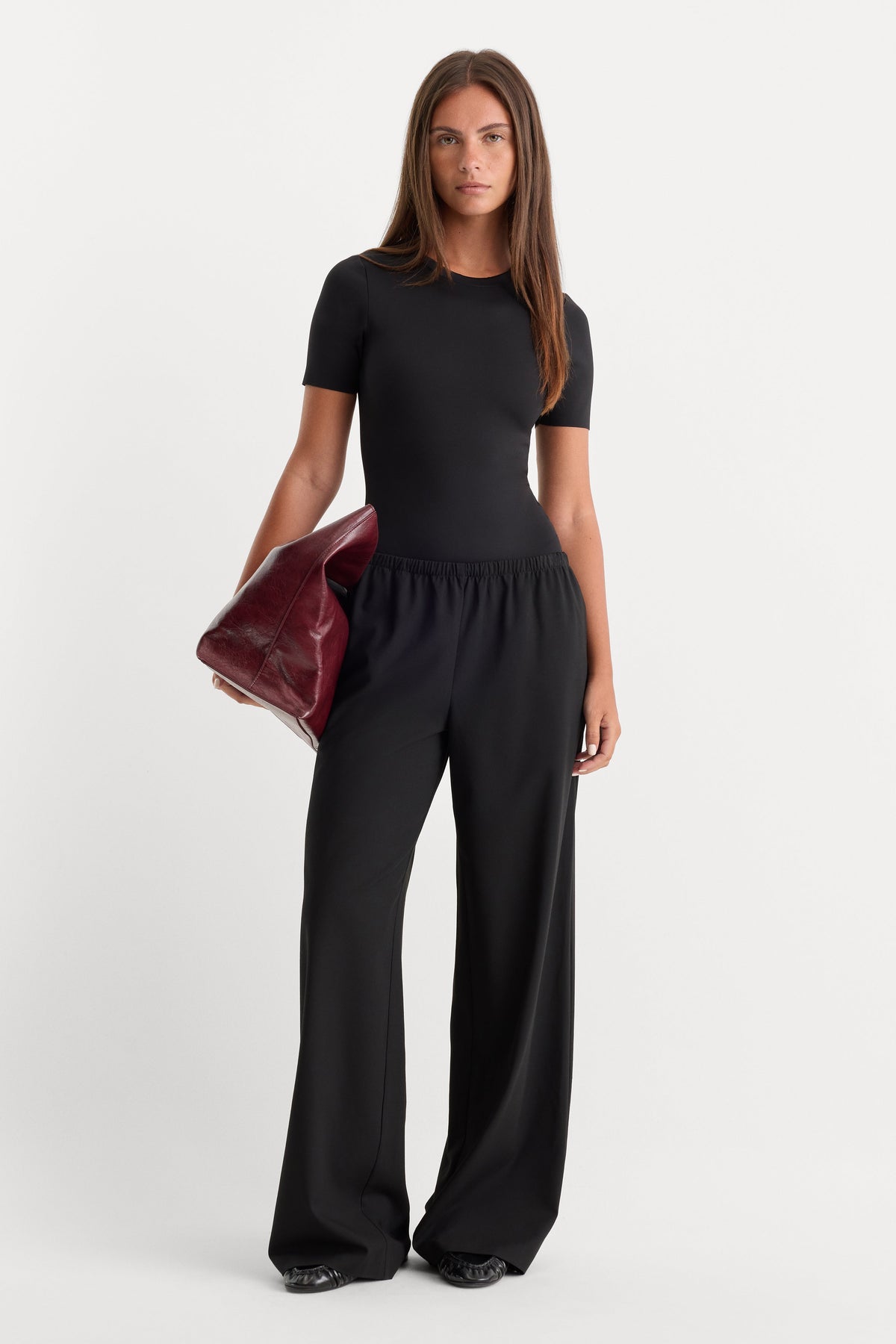 THE SCULPTING MODERN BODYSUIT| BLACK