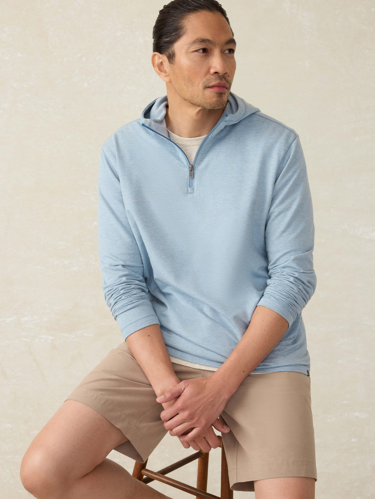 Movement Hoodie - Channel Cove Stripe