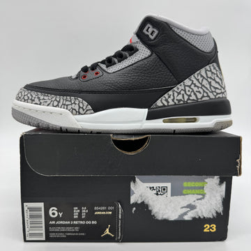 Jordan 3 Black Cement (2018) (GS)