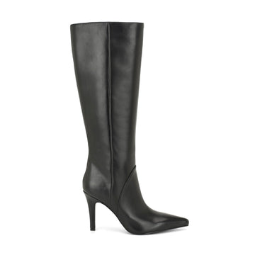 Korin Wide Calf Knee High Leather Boots