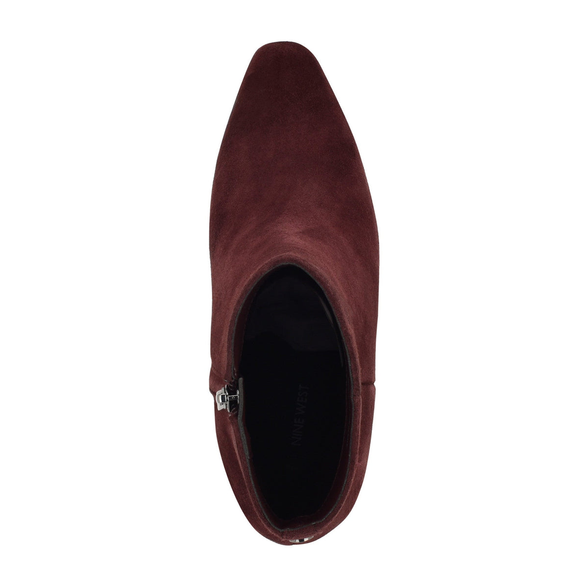 Reraye Block Heel Ankle Leather Booties