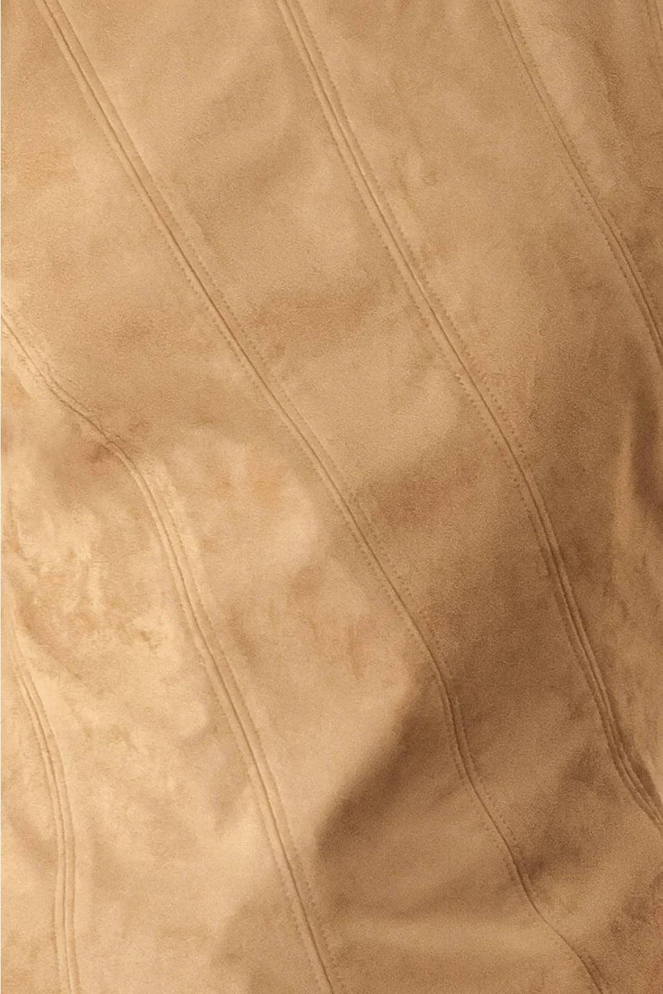 FAUX SUEDE TOP