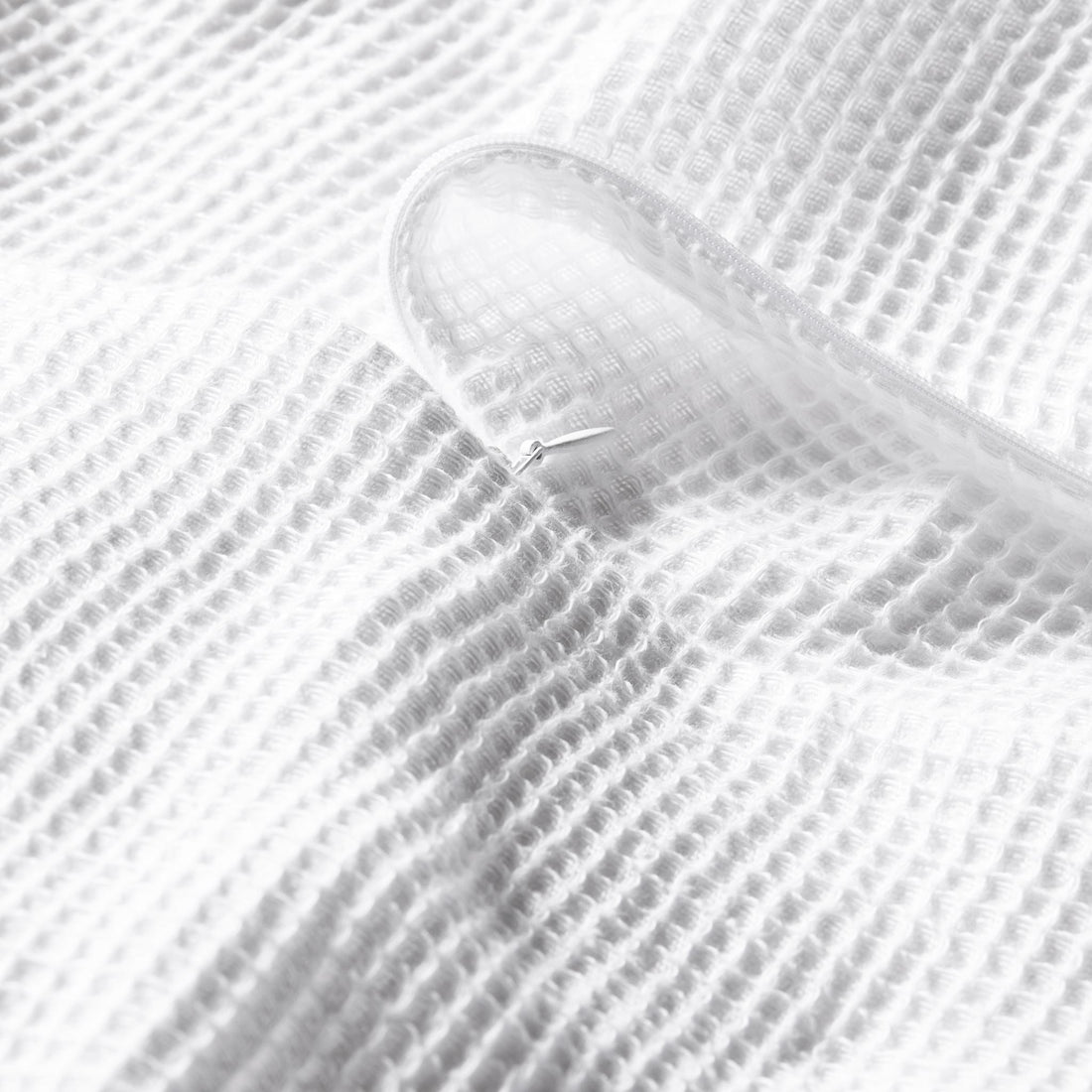 Micro Waffle Duvet Cover