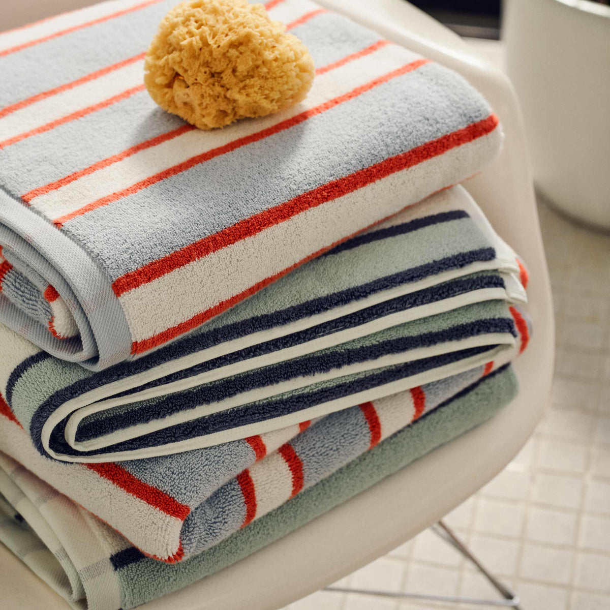Super-Plush Turkish Cotton Bath Sheets Set of 2