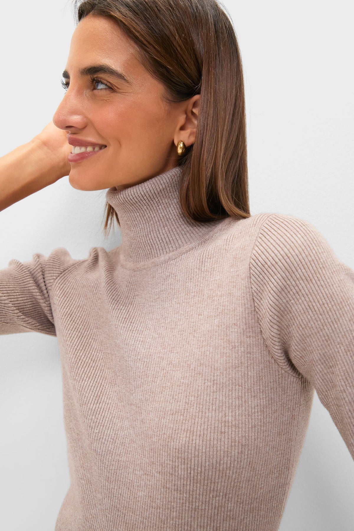 Oat Arlo Ribbed Turtleneck