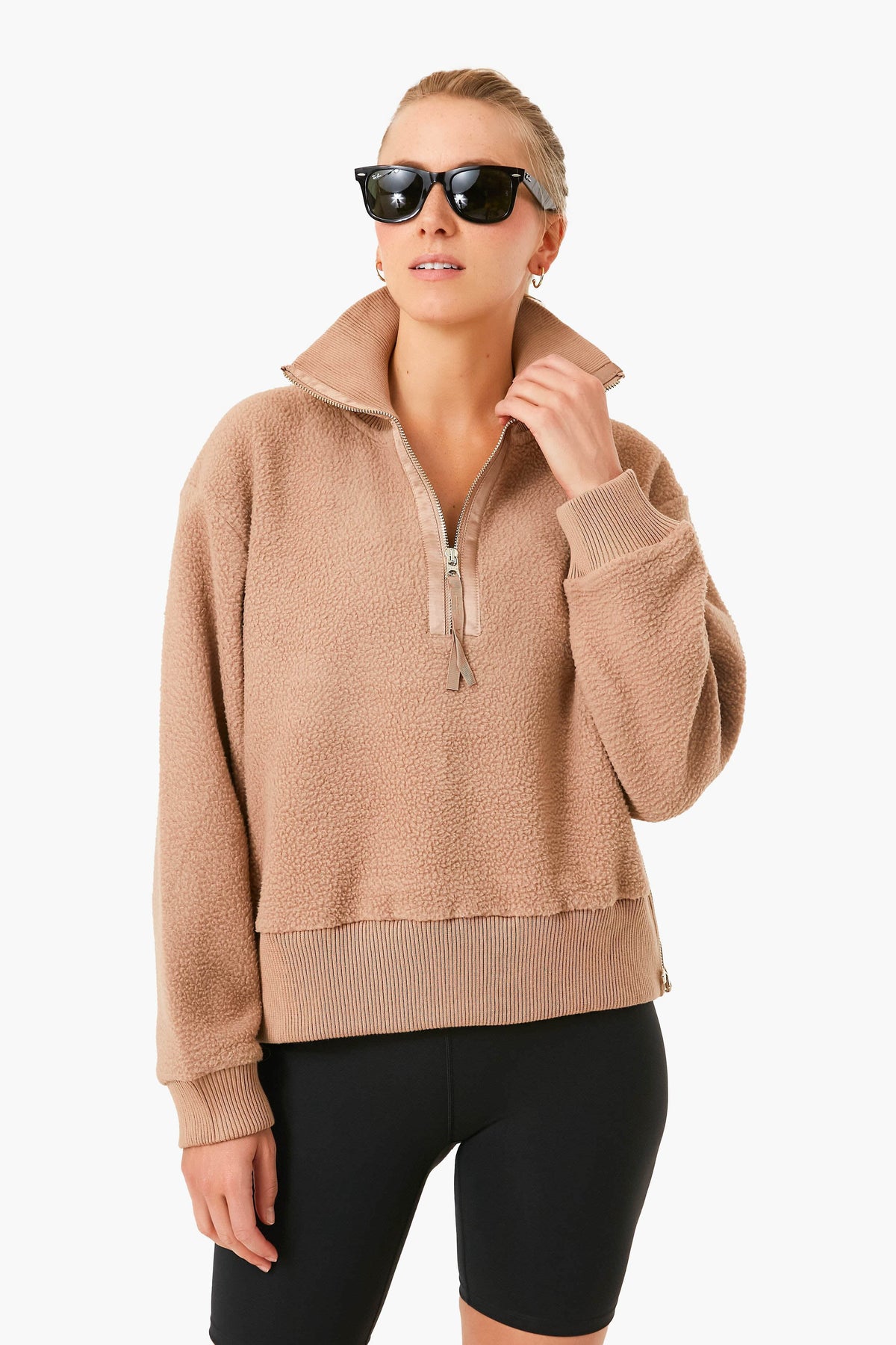 Chanterelle Roselle Half Zip Fleece
