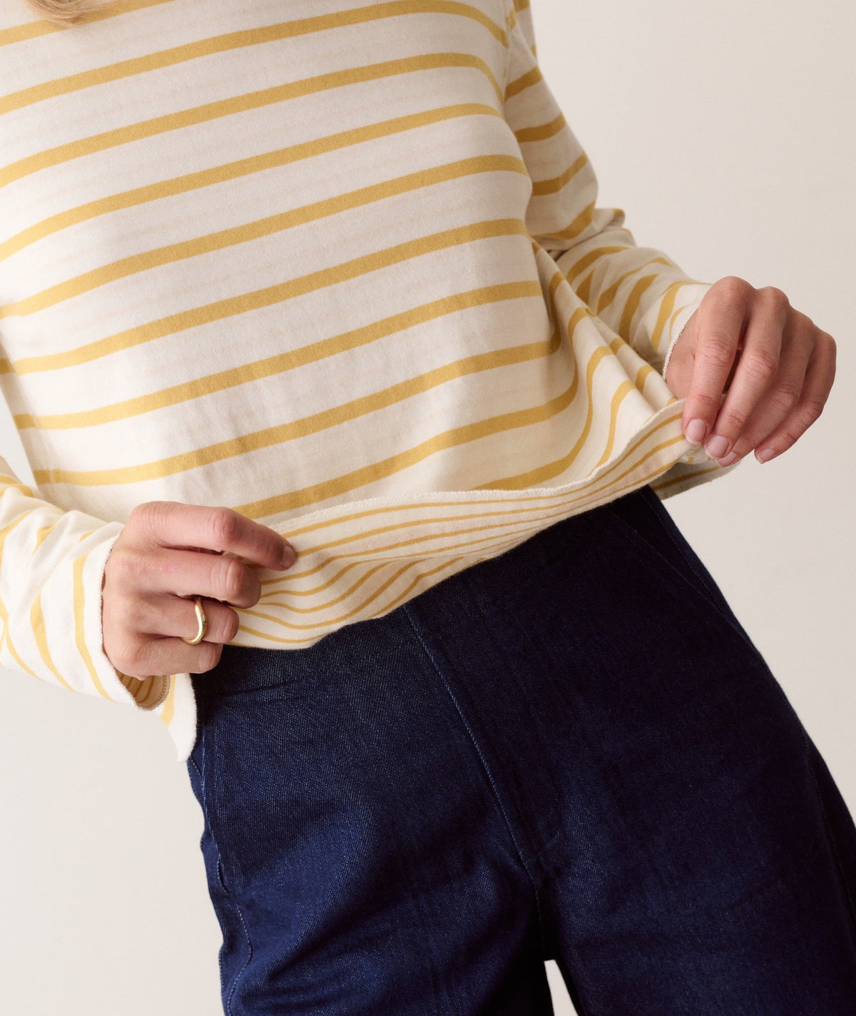 Poppy Double Knit Crewneck
