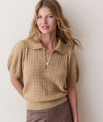 Sophie Pointelle Polo