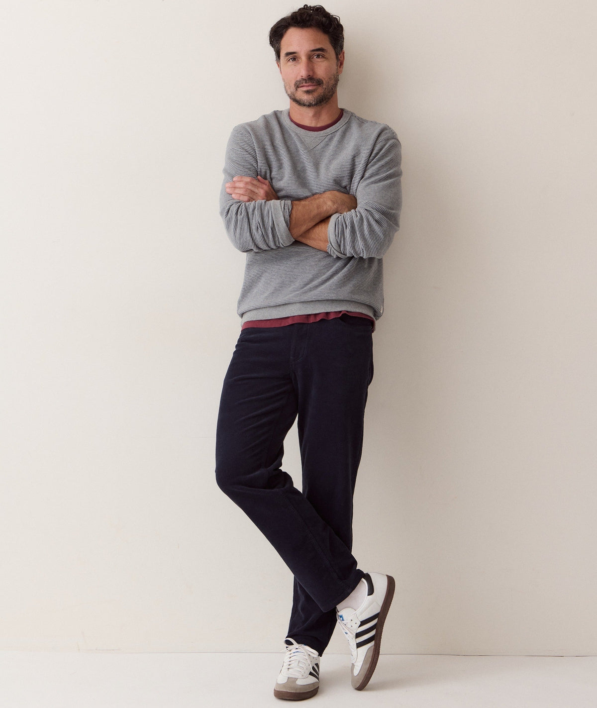 Flex Terry Moleskin Pant - Slim Straight