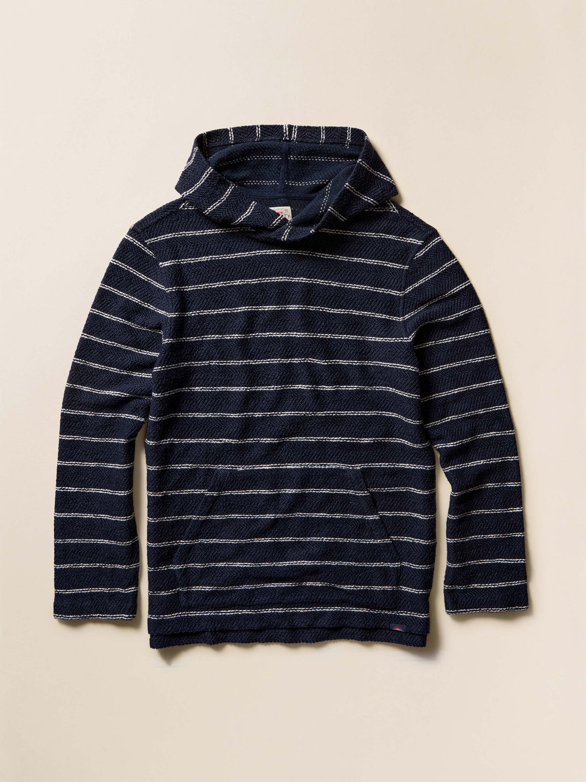 Whitewater Hoodie - Navy Point Stripe