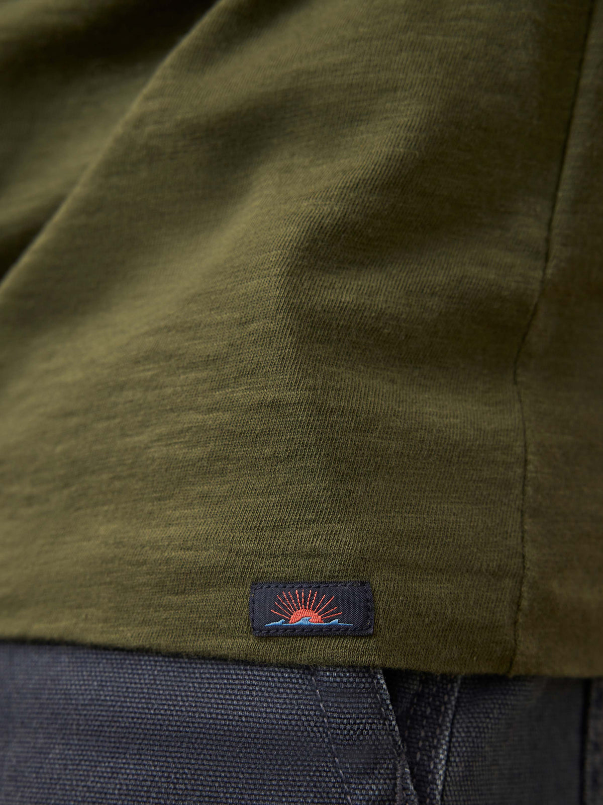 Nazare Sunwashed Tee - Fall Evergreen