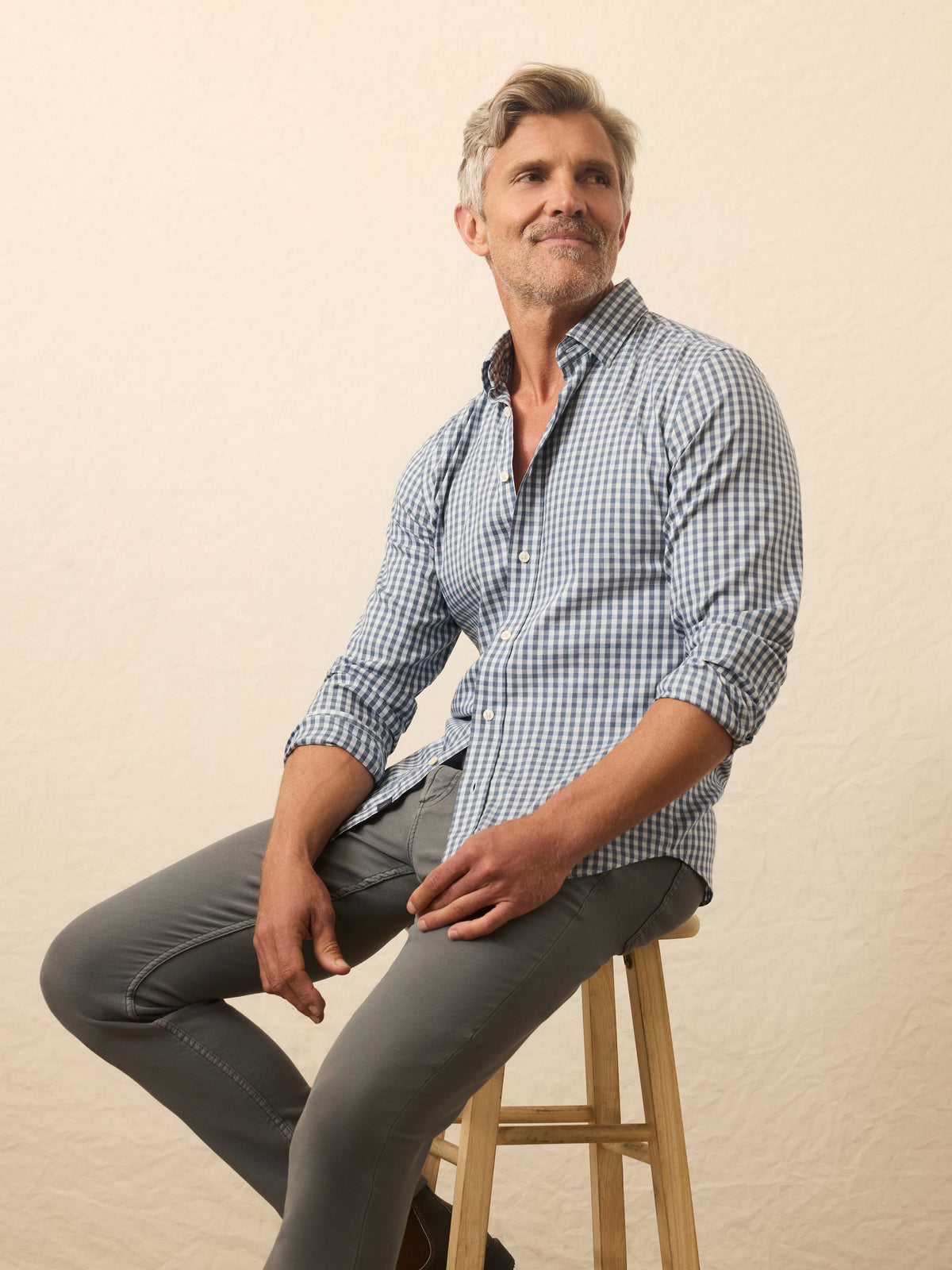 The Movement Shirt - Sky Break Gingham
