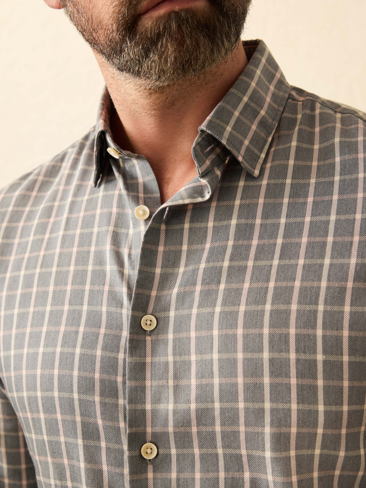 Movement Monterey Shirt - Cherry Wood Plaid