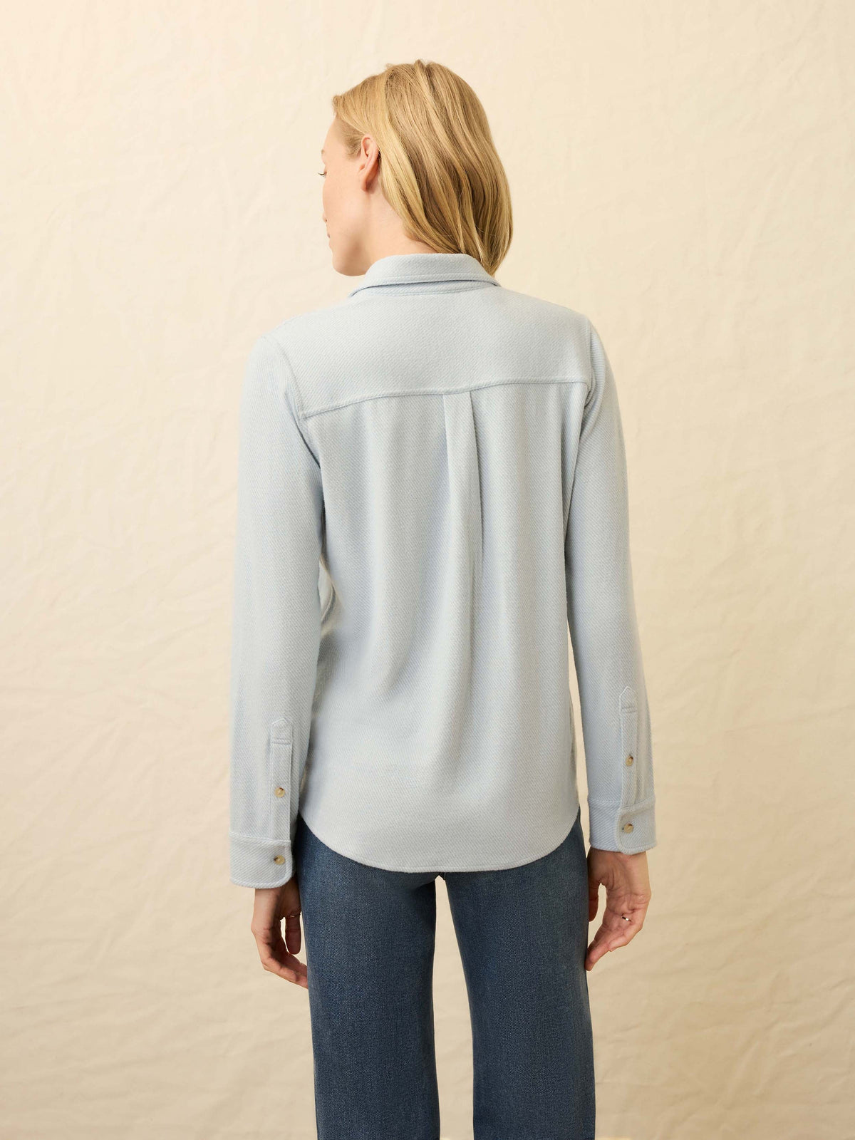 Legend Sweater Shirt - Ice Blue Twill