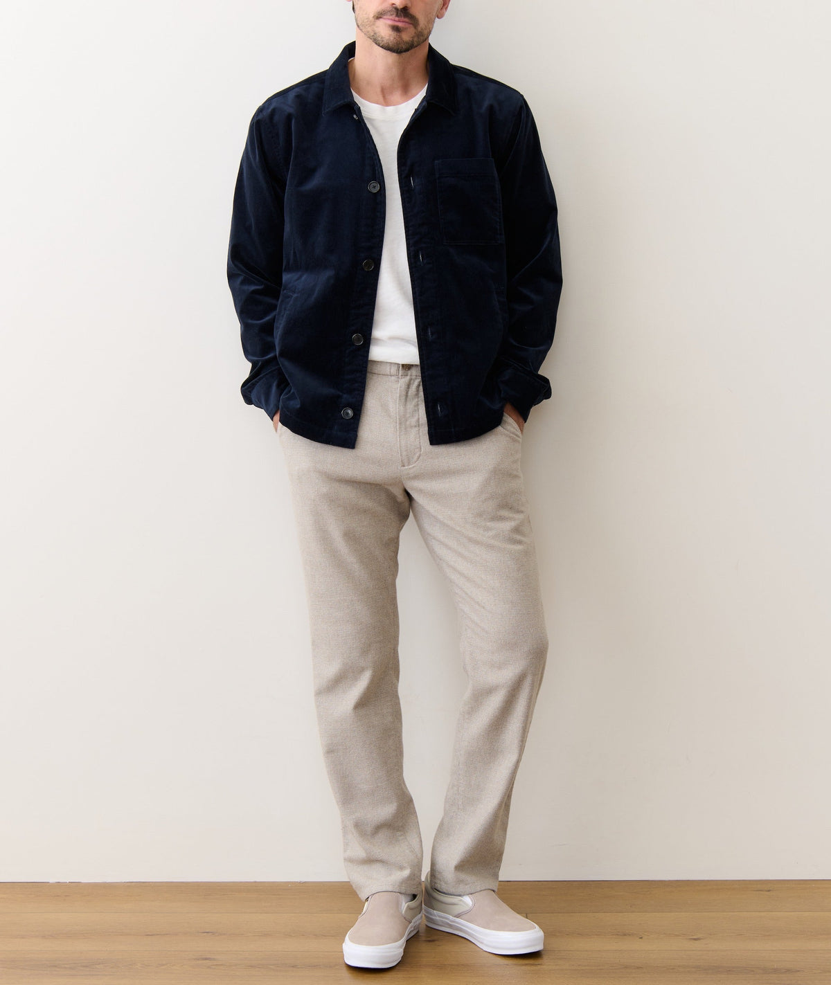 Lorenzo Velvet Overshirt