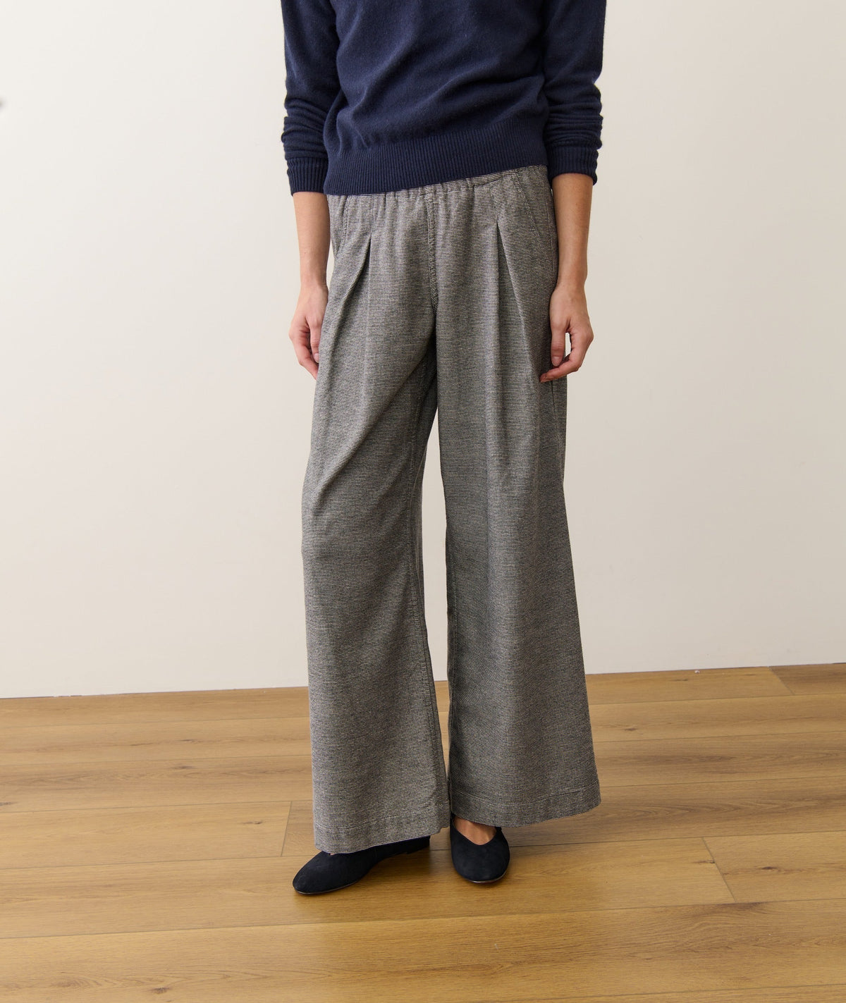 Allison Pleated Wide Leg Trouser