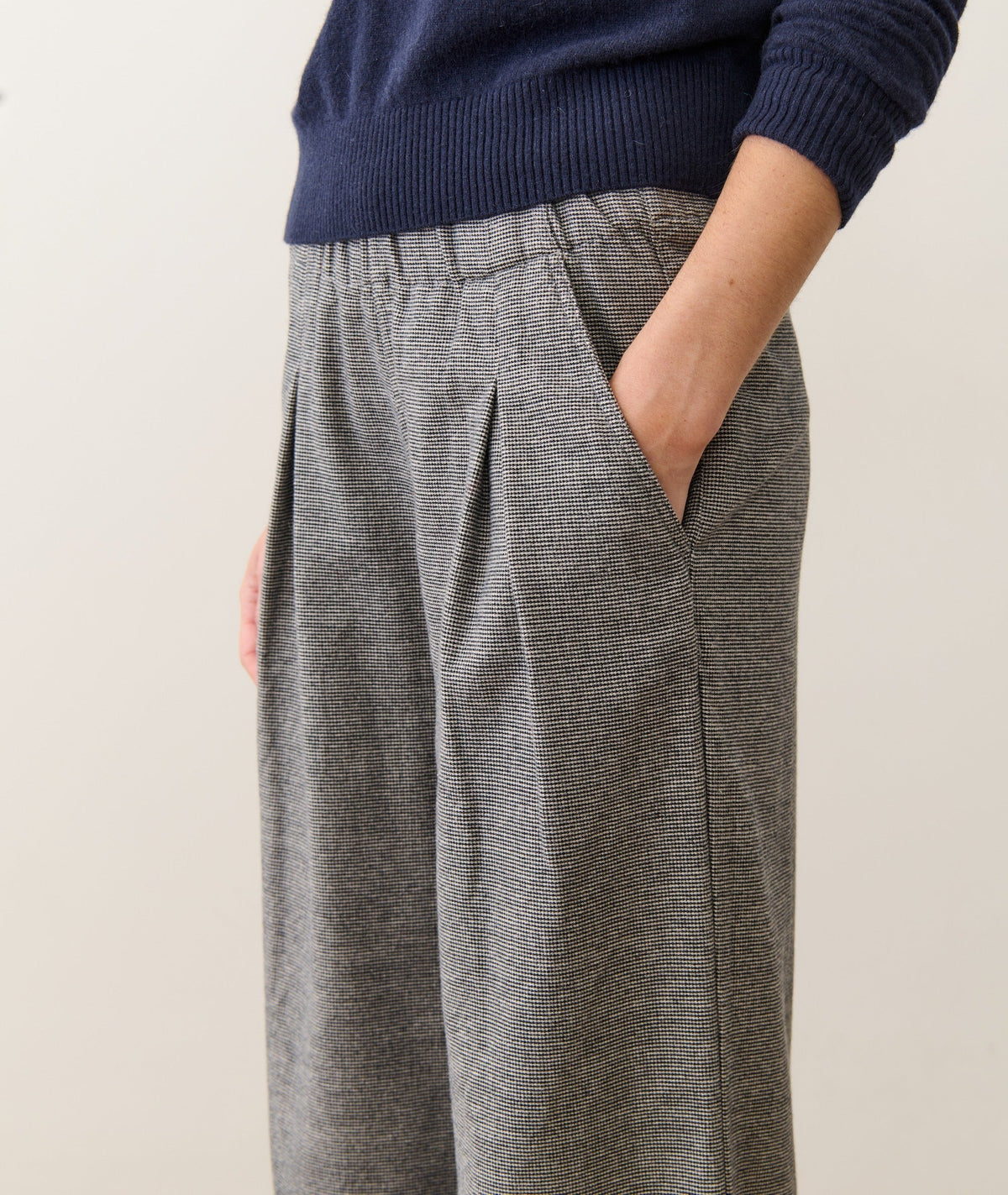 Allison Pleated Wide Leg Trouser