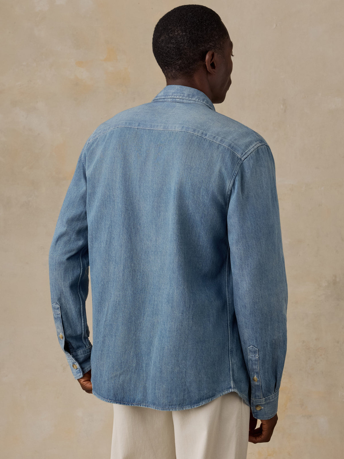 Original Organic Denim Shirt - Sea Isle Wash