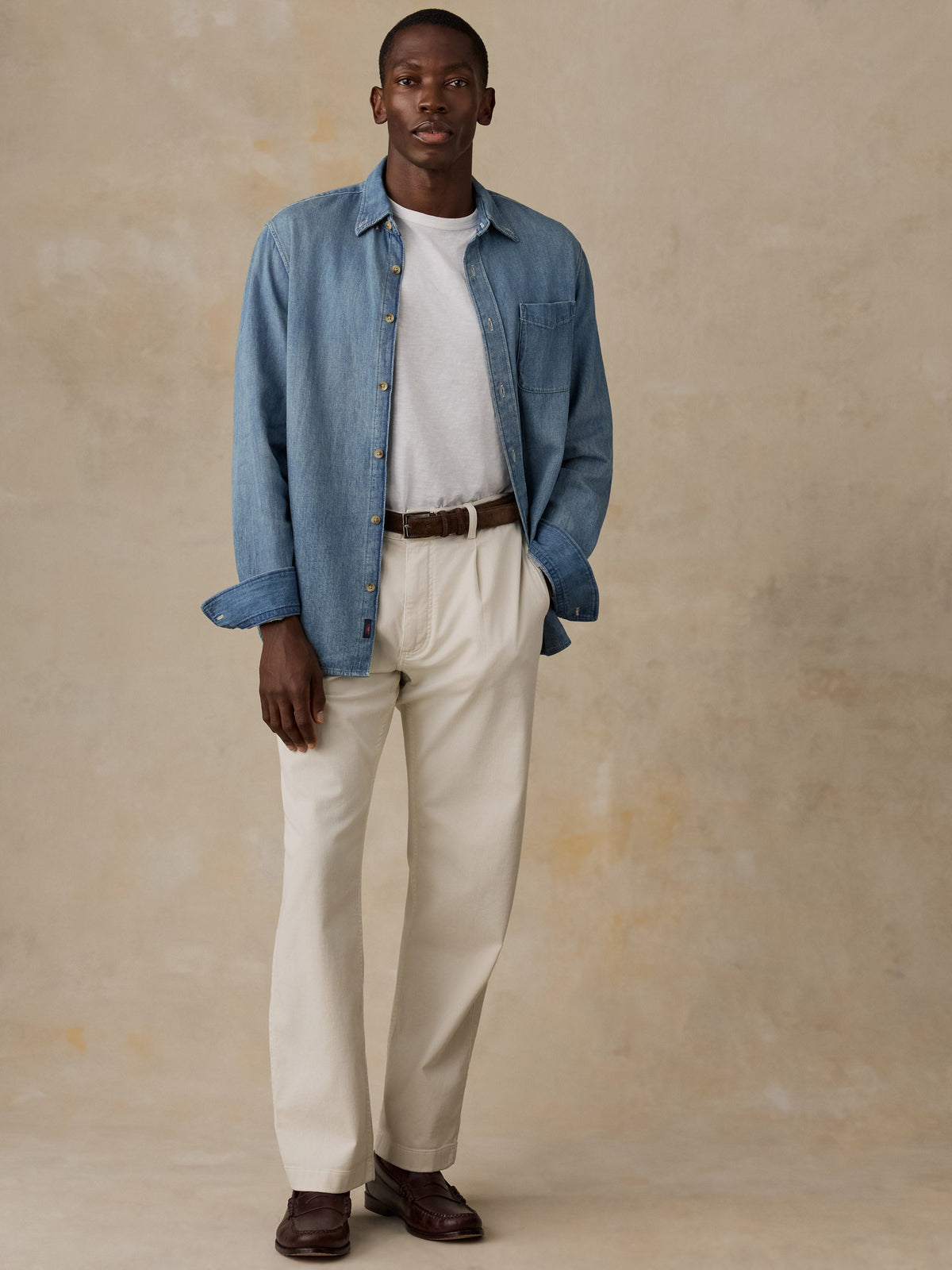 Original Organic Denim Shirt - Sea Isle Wash