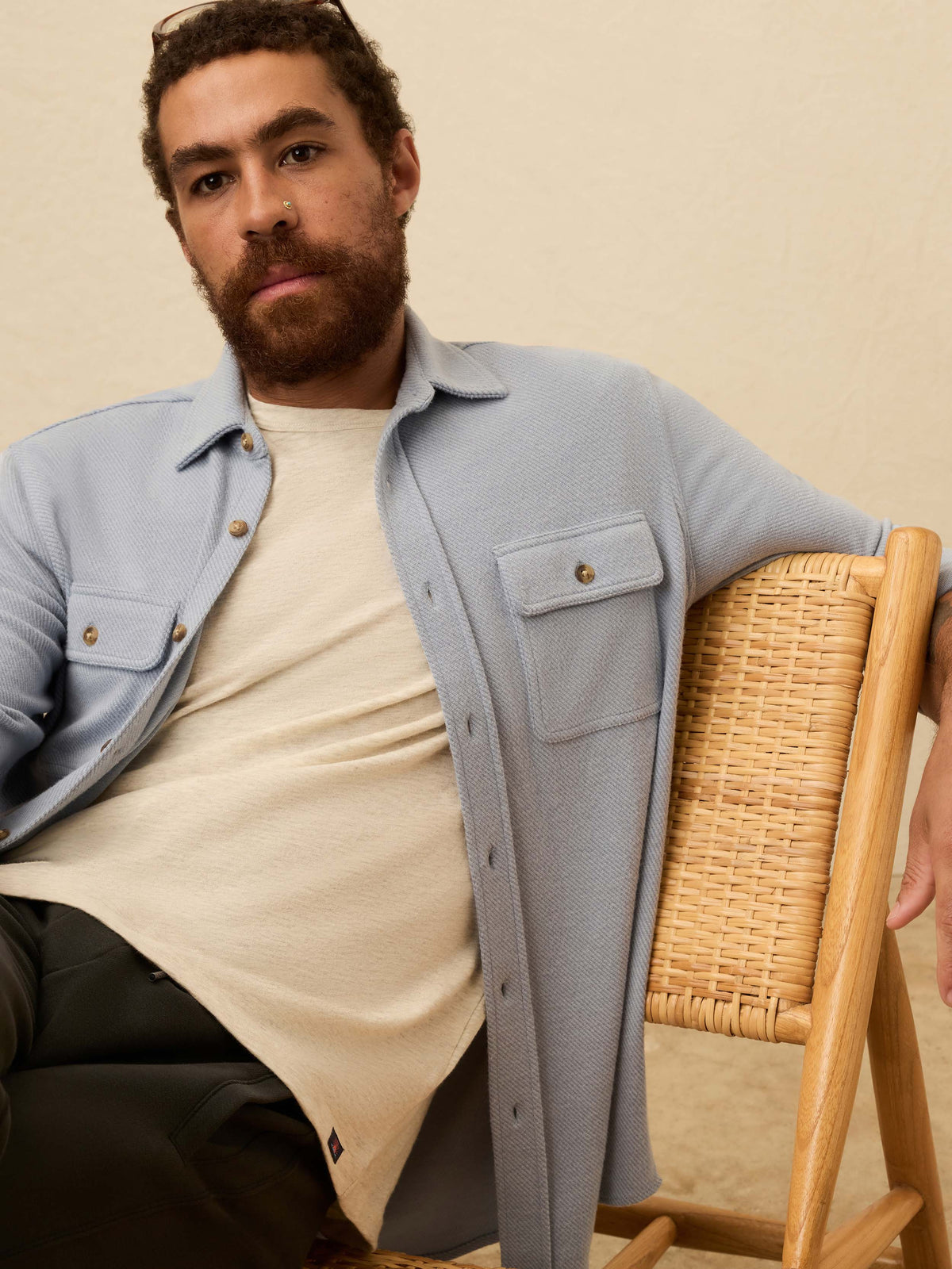 Legend Sweater Shirt - Alaskan Blue Twill