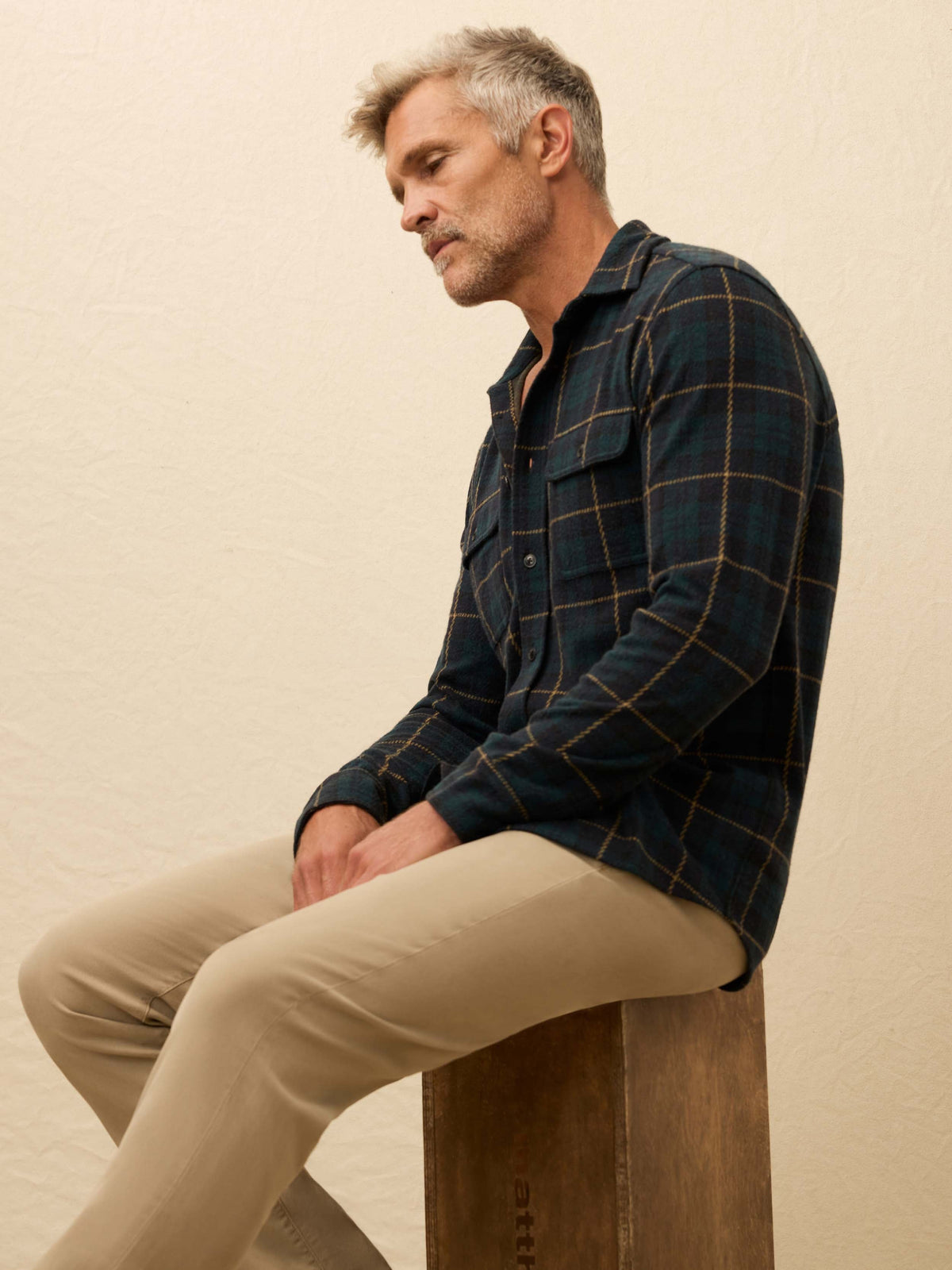 Legend Sweater Shirt - Lodge Blackwatch Plaid
