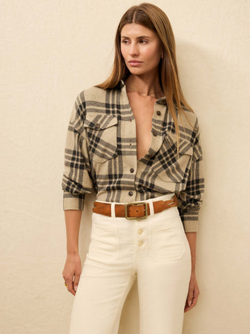 Legend Sweater Overshirt - Lost Trails Plaid