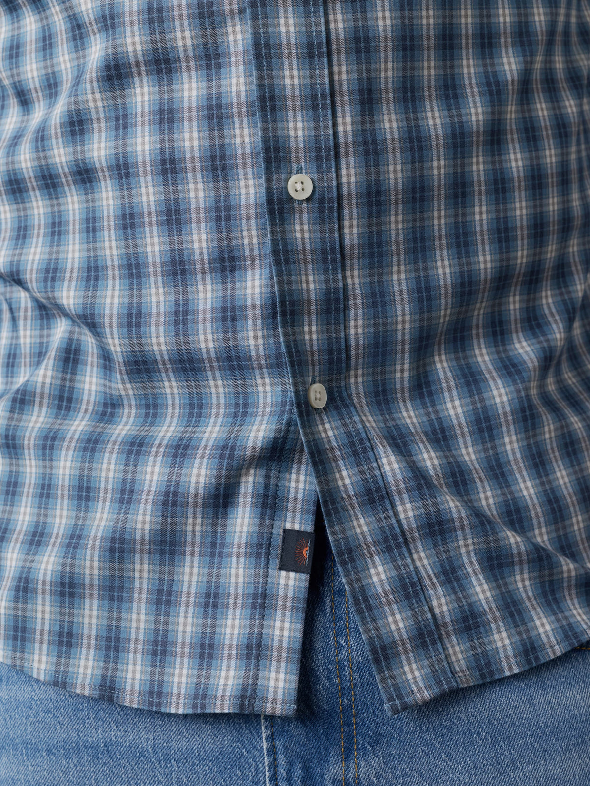 The Movement Shirt - Azure Night Plaid