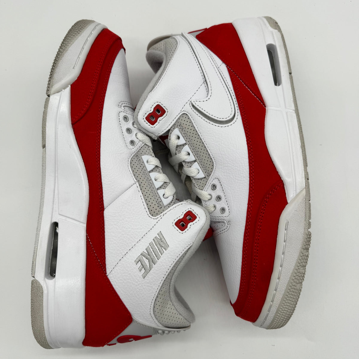 Jordan 3 Tinker White University Red