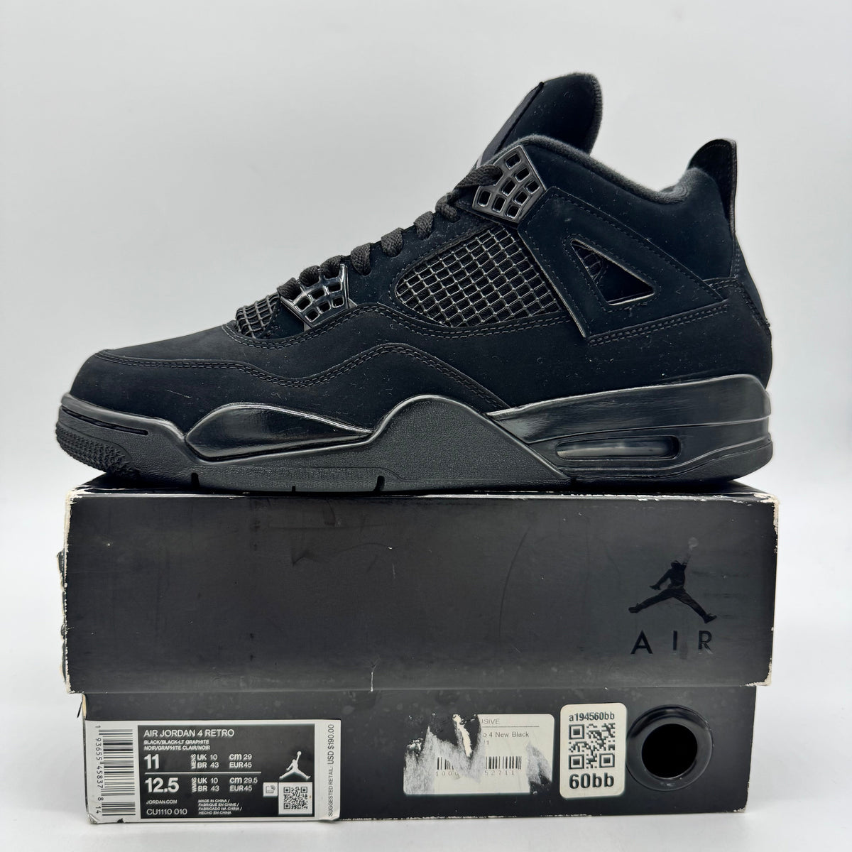Jordan 4 Black Cat (2020)