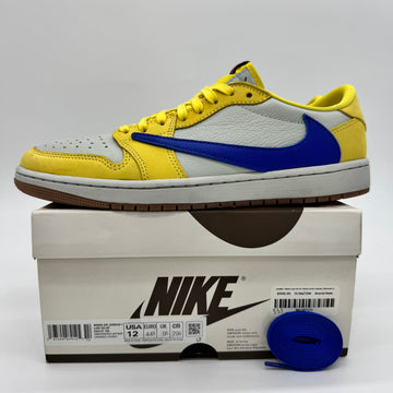 Jordan 1 Low OG SP Travis Scott Canary (Women's)