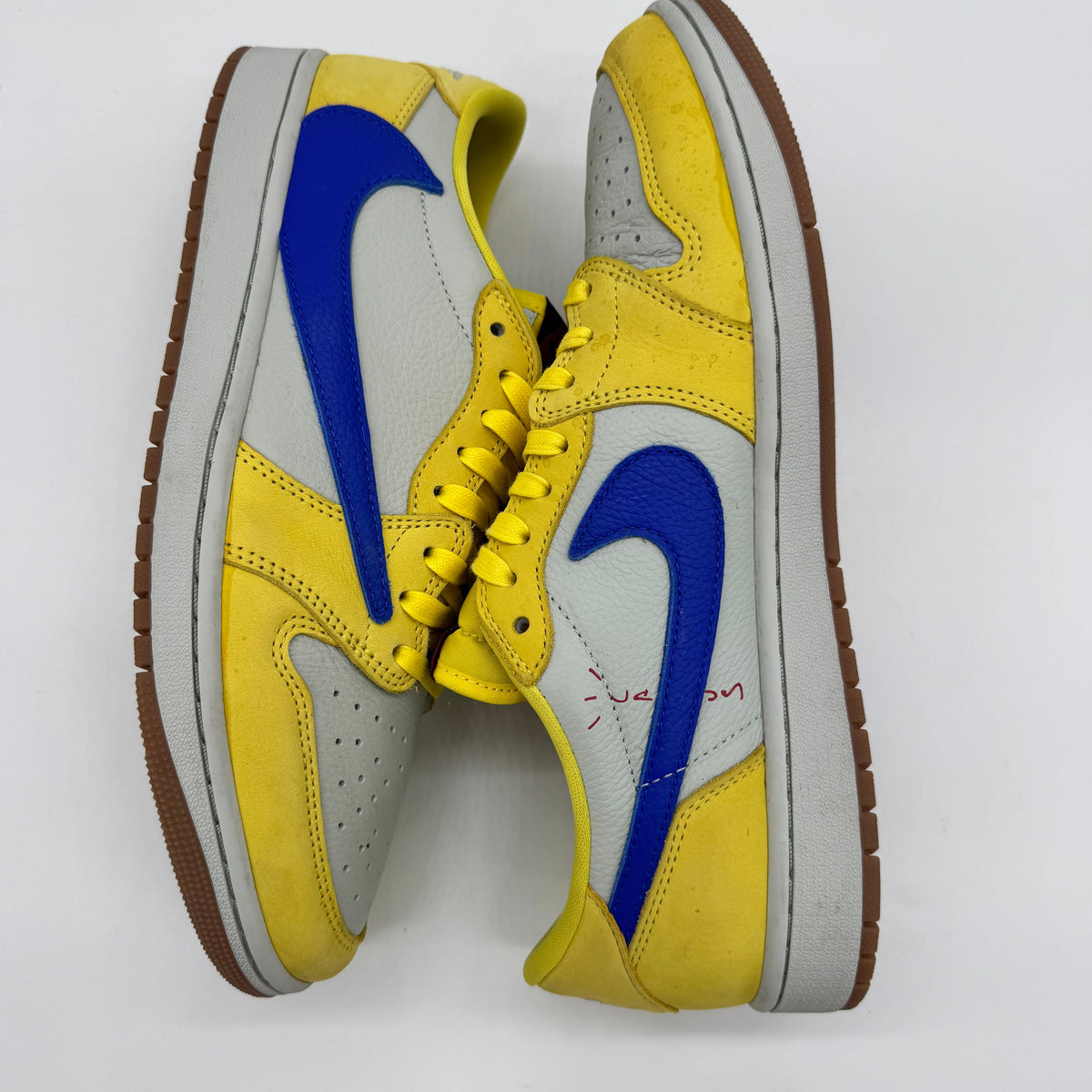 Jordan 1 Low OG SP Travis Scott Canary (Women's)
