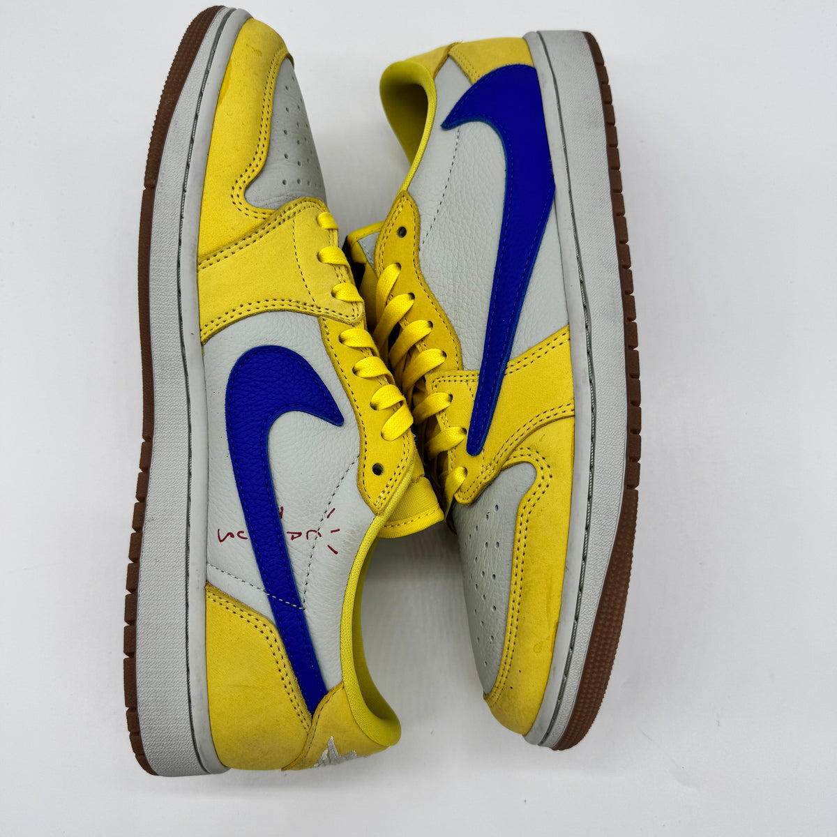 Jordan 1 Low OG SP Travis Scott Canary (Women's)