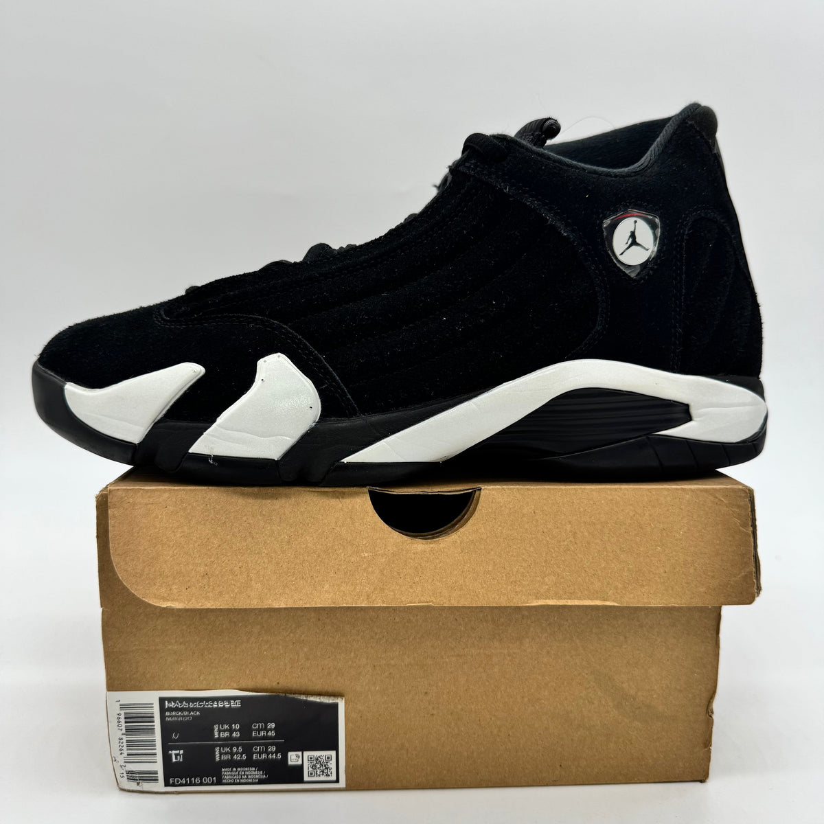 Jordan 14 Black White