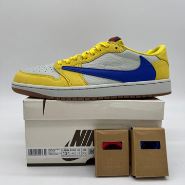 Jordan 1 Low OG SP Travis Scott Canary (Women's)