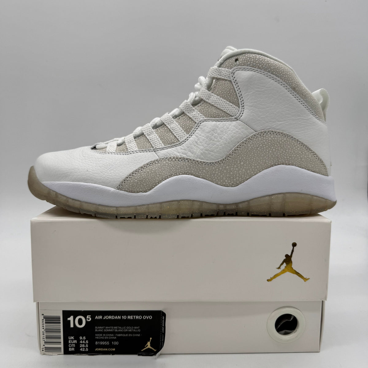Jordan 10 Drake OVO White