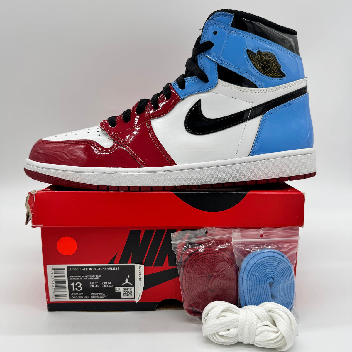 Jordan 1 High Fearless UNC Chicago
