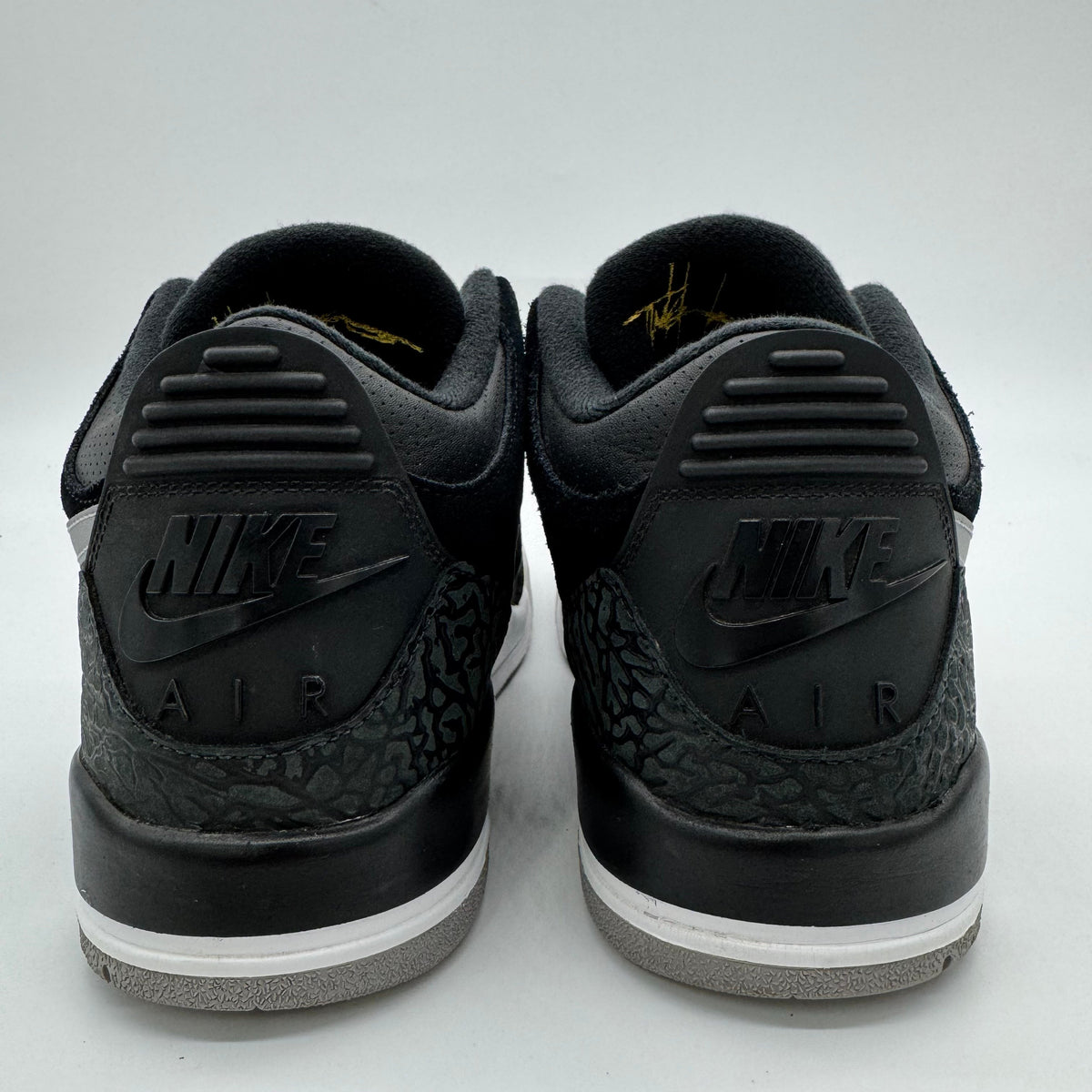 Jordan 3 Tinker Black Cement Gold