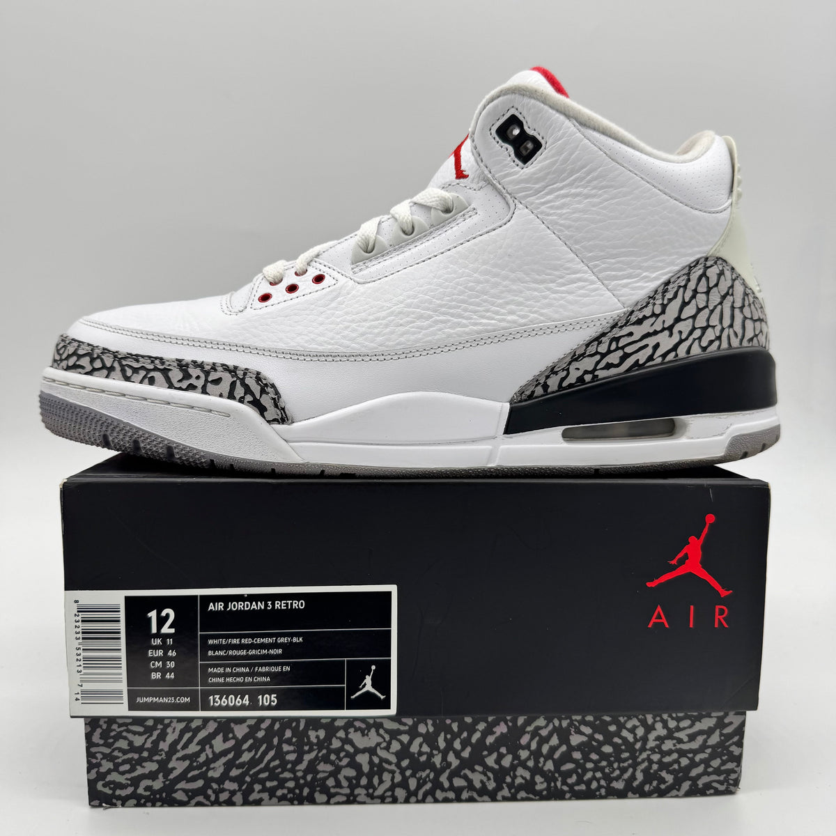 Jordan 3 White Cement (2011)