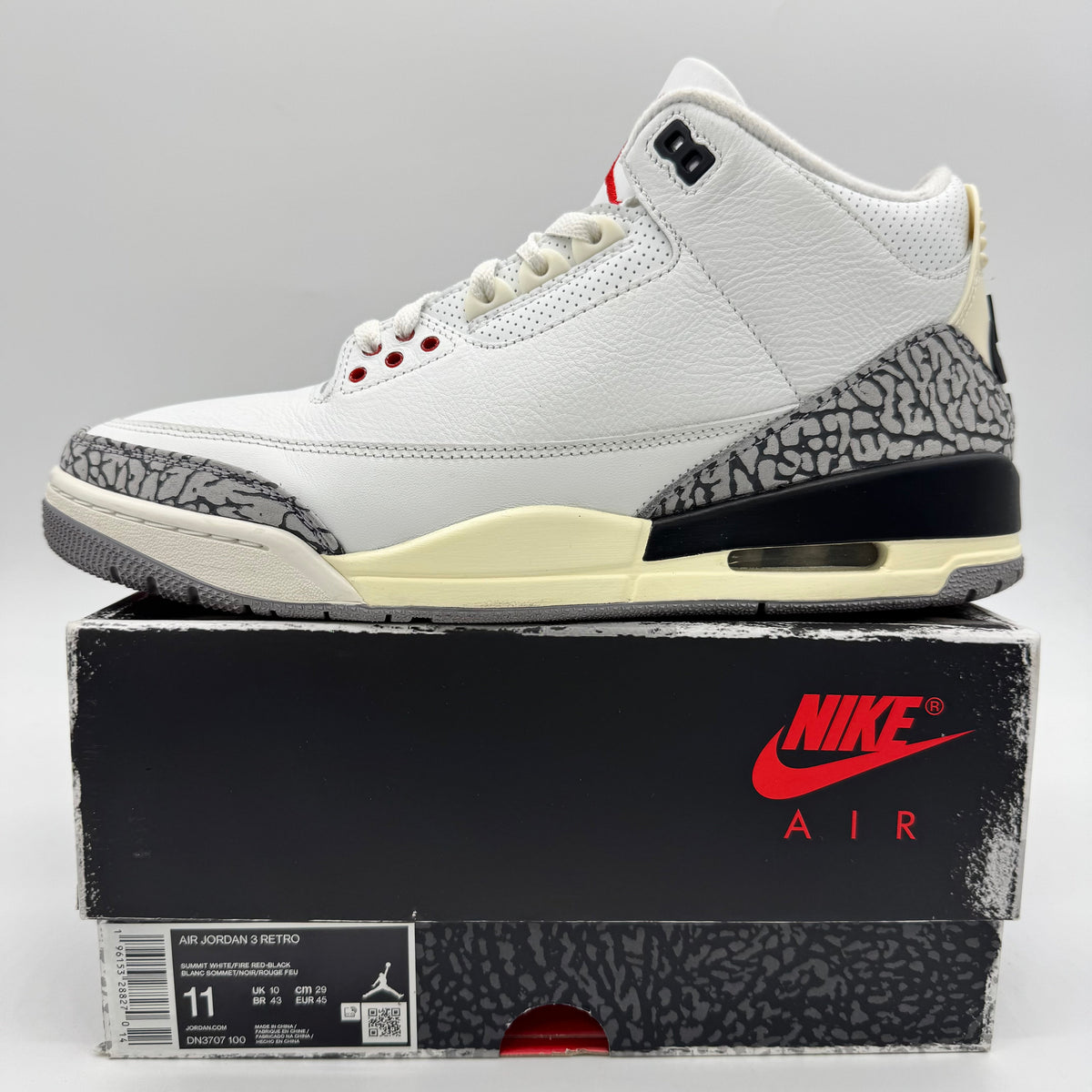 Jordan 3 White Cement Reimagined