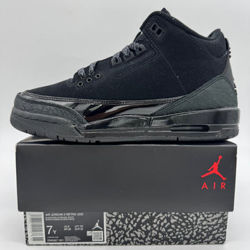 Jordan 3 Black Cat (2025) (GS)
